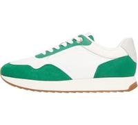 Tommy Hilfiger Women Mix Material Runner FW0FW08950 Low Top, White (Ancient White/Grey Whisper), 40