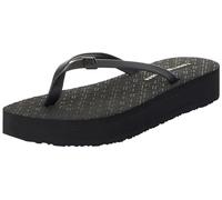 Tommy Hilfiger, Women, Monogram Beach Sandal, Flip Flop, Black, 6.5