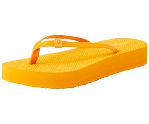 Tommy Hilfiger, Women, Monogram Beach Sandal, Flip Flop, Orange, 4