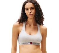 Tommy Hilfiger Women Racerback Bralette (EXT.Sizes) UW0UW06221 Bralette, Grey, S