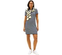 Tommy Hilfiger Women's 1985 Slim Pique Polo Dress SS WW0WW43228 Polo Dress, Blue (Dark Night Navy/Ecru STP), XL
