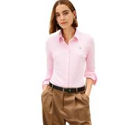 Tommy Hilfiger Women’s 1985 Slim Shirt with Pointed Collar, Multicolor (Ithaca STP/Classic Pink), 3XL