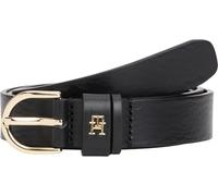 Tommy Hilfiger Women’s 2.5 cm Essential Effortless Leather Belt, Black (Black), 27.6 inches