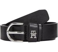 Tommy Hilfiger Women’s 2.5 cm Essential Effortless Leather Belt, Black (Black), 29.5 inches