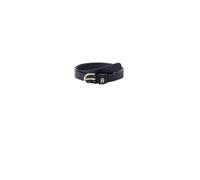 Tommy Hilfiger Women’s 2.5 cm Essential Effortless Leather Belt, Blue (Space Blue), 29.5 inches
