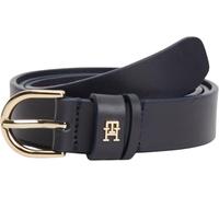 Tommy Hilfiger Women’s 2.5 cm Essential Effortless Leather Belt, Blue (Space Blue), 45.3 inches