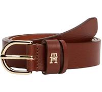 Tommy Hilfiger Women’s 2.5 cm Essential Effortless Leather Belt, Brown (Winter Cognac), 27.6 inches