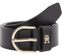 Tommy Hilfiger Women’s 3.5 cm Essential Effortless Belt with Pin Buckle, Black (Black), 35.4 inches