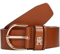 Tommy Hilfiger Women’s 3.5 cm Essential Effortless Belt with Pin Buckle, Brown (Cognac), 33.5 inches