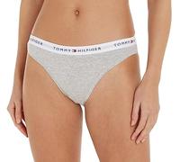 Tommy Hilfiger Women’s Bikini Briefs Underwear, Grey (Light Grey Heather), L