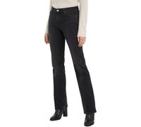 Tommy Hilfiger Women’s Bootcut Fit Stretch Jeans, Black (IRI), 33W/30L