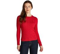 Tommy Hilfiger Women’s Cable Knit Round Neck Cotton Jumper