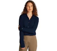 Tommy Hilfiger Women’s Casual Regular Fit Shirt, Blue (Dark Night Navy), XS
