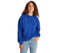 Tommy Hilfiger Women’s Contrast Flag Regular Fit Hoodie, Blue (Noble Blue), M