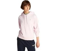 Tommy Hilfiger Women’s Contrast Flag Regular Fit Hoodie, Pink (Light Pink), M