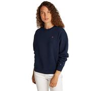 Tommy Hilfiger Women’s Contrast Flag Regular Fit Sweatshirt, Blue (Dark Night Navy), M