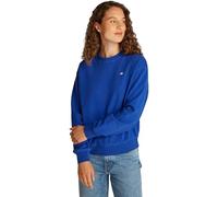 Tommy Hilfiger Women’s Contrast Flag Regular Fit Sweatshirt, Blue (Noble Blue), L