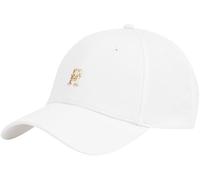 Tommy Hilfiger Women’s Elevated Chic Cotton Cap, White (Optic White), One Size