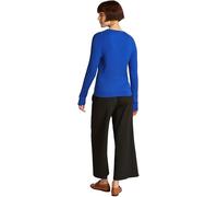 Tommy Hilfiger Women’s Fine Cable Knit Jumper, Blue (Noble Blue), L