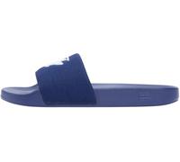 Tommy Hilfiger Women’s Flip Flops Script Pool in Canvas, Blue (Preppy Navy), 7.5