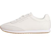 Tommy Hilfiger Heritage Fashion Runner Mix Mat Trainers White EU 37 Woman