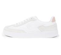 Tommy Hilfiger Women’s Heritage Low Top Court Trainers, White (White), 6