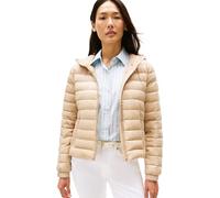 Tommy Hilfiger Women’s Hooded Down Jacket with Zip, Beige (Beige), XS