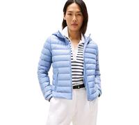 Tommy Hilfiger Women’s Hooded Down Jacket with Zip, Blue (Brisk Blue), XL