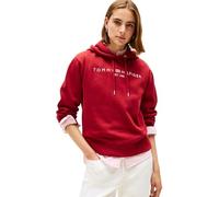Tommy Hilfiger Women’s Hoodie with Logo, Red (Regatta Red), M