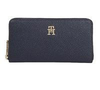 Tommy Hilfiger Women’s Large Emblem Purse with Zip, Blue (Space Blue), One Size