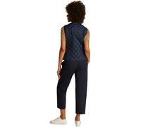 Tommy Hilfiger Women’s Lightweight Quilted Collarless Down Gilet, Blue (Dark Night Navy), S