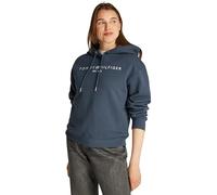 Tommy Hilfiger Women’s Logo Hoodie, Blue (Military Denim), 3XL