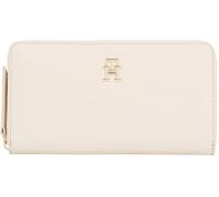 Tommy Hilfiger Women’s Logo Tape Purse with Zip, Beige (Sugarcane), One Size