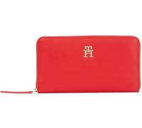 Tommy Hilfiger Women’s Logo Tape Purse with Zip, Red (Primary Red), One Size