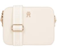 Tommy Hilfiger Women’s Logo Tape Wide Strap Camera Bag, Beige (Sugarcane), One Size
