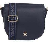 Tommy Hilfiger Women’s Logo Tape Wide Strap Crossbody Bag, Blue (Space Blue), One Size