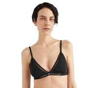 Tommy Hilfiger Women’s Non-Wired Bra, Black (Black), XS