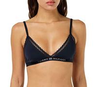 Tommy Hilfiger Women’s Non-Wired Bra, Blue (Desert Sky), M