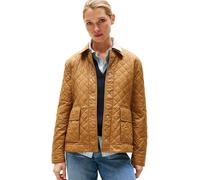 Tommy Hilfiger Women’s Nylon Slim Quilted Jacket with Pointed Collar, Brown (Hickory), M