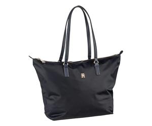Tommy Hilfiger Women’s Poppy Tote Bag with Zip, Blue (Space Blue), One Size