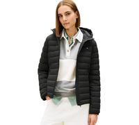 Tommy Hilfiger Women’s Puffer Jacket Stretch Nylon Slim Fit, Black (Black), M