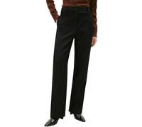 Tommy Hilfiger Women’s Punto Relaxed Straight Fit Trousers, Black (Black), 4