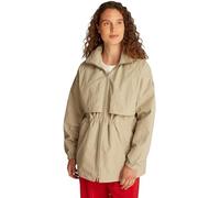 Tommy Hilfiger Women’s Regular Fit Nylon Crinkle Windbreaker, Beige (Sandalwood), L