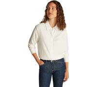 Tommy Hilfiger Women’s Regular Fit Soft Viscose Shirt, Off-White (Ivory Petal), 10