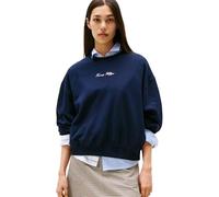 Tommy Hilfiger Classic Script Terry Sweatshirt Blue XL Women