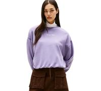 Tommy Hilfiger Women’s Round Neck Classic Script Terry Sweatshirt, Purple (Lavender Ash), XXL