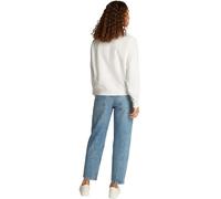 Tommy Hilfiger Women’s Script Cotton Sweatshirt, White (Ecru), S