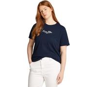 Tommy Hilfiger Women’s Short Sleeve Crew Neck Regular Fit Script T-Shirt