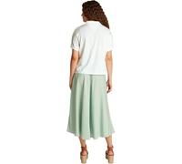 Tommy Hilfiger Women’s Short Sleeve Relaxed Lyocell Polo Shirt Without Button Placket, White (Ecru), XXL