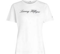 Tommy Hilfiger Script Short Sleeve T-shirt White 2XL Women